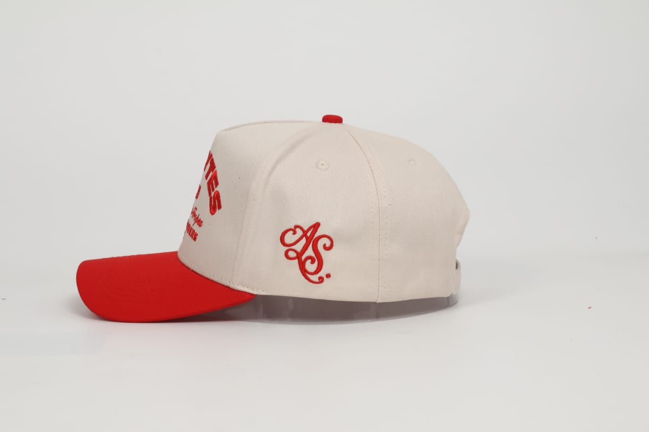 ACOLYTES STUDIO LOGO CAP - BICOLORE RED